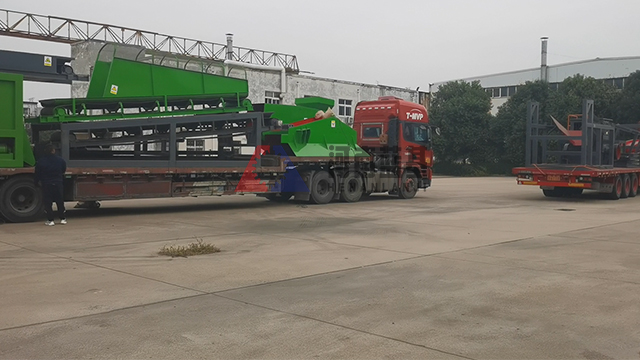 垃圾分選處理設備發(fā)往湖南張家界，開啟新旅程