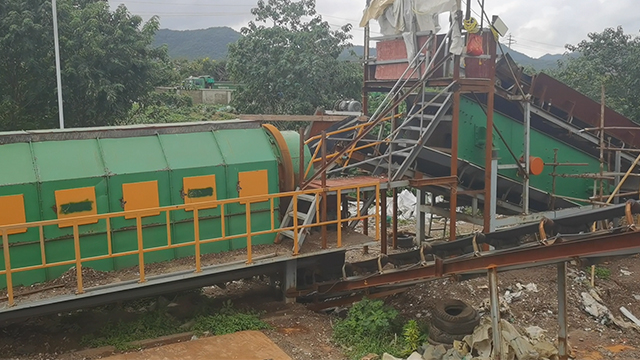 垃圾處理設備生產(chǎn)線